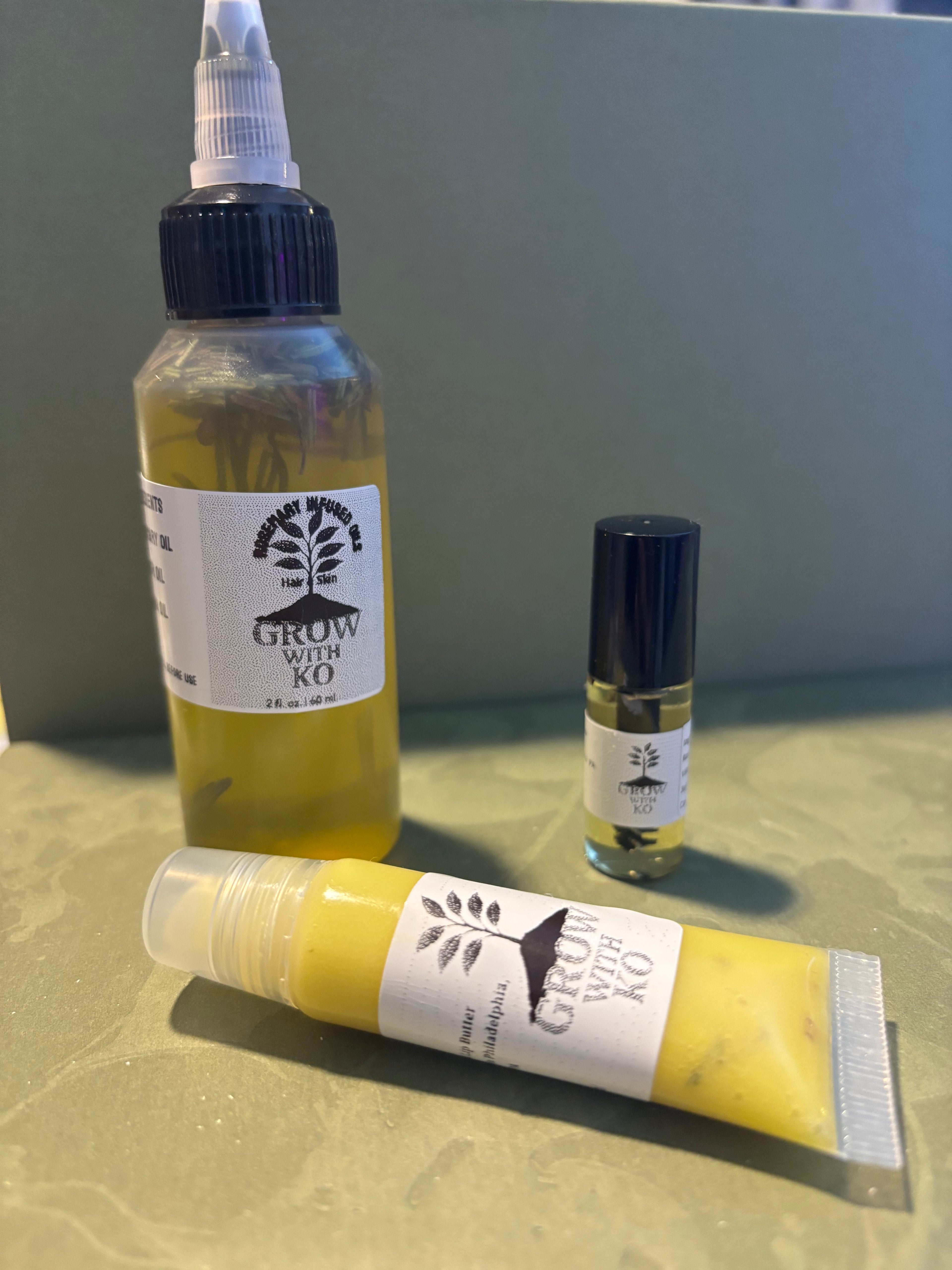 Grow with Ko Rosemary Cosmetic Bundle Set