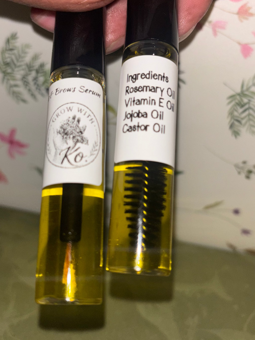 Rosemary Infused Eyebrow and Eyelash Serum (Reg Size)